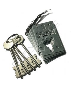 Segredo Potent de gorges para porta blindada 1827D ( chave 5PT12)