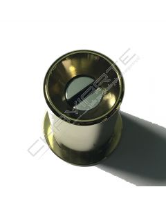 Escudo de segurança Mottura para cilindro Fichet, dourado, 67 mm