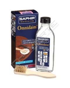 Liquido de Limpeza Saphir Omnidaim 100ML para camurça, nobuk e texteis