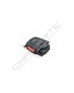 Caixa Para Comando Audi Flip 3 Botões Com Botão de Emergência (Pilha CR1620)