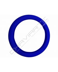 Capa de volante em silicone, azul