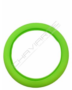 Capa de volante em silicone, verde