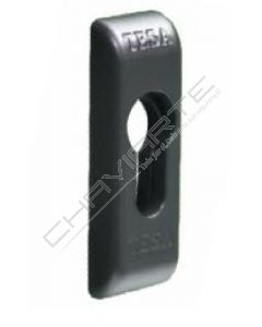 Espelho TESA para cilindro de perfil europeu, negro