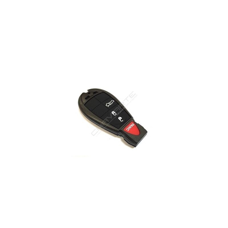 Caixa Para Comando Chrysler Keyless 3 Botões Com Botão de Emergência