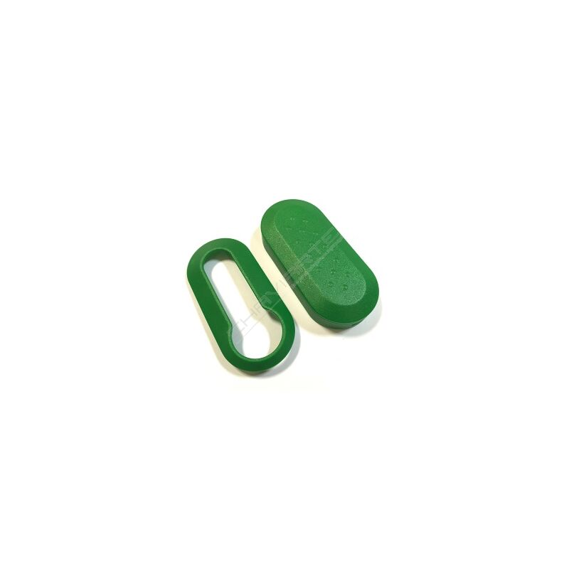 Capa Verde Para Caixa Fiat Flip 3 Botões