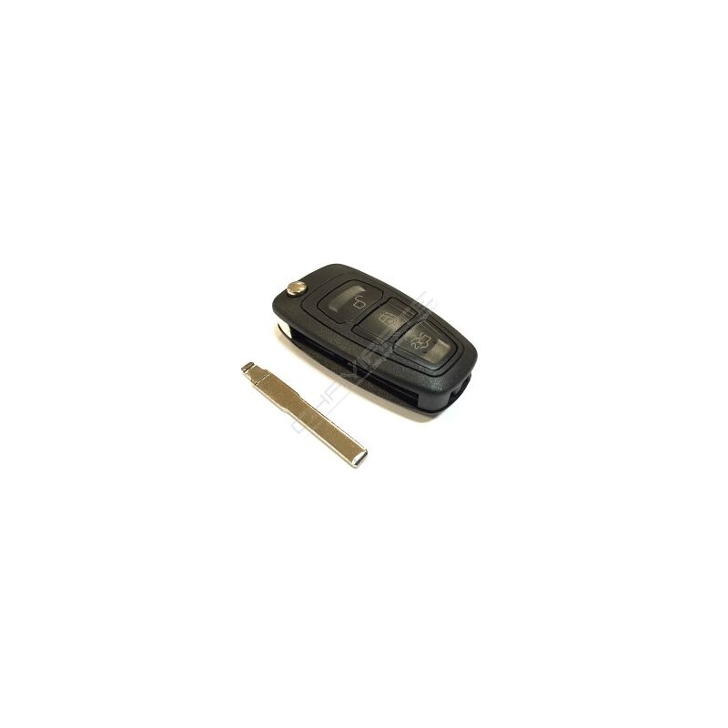 Caixa Para Comando Ford Flip 3 Botões