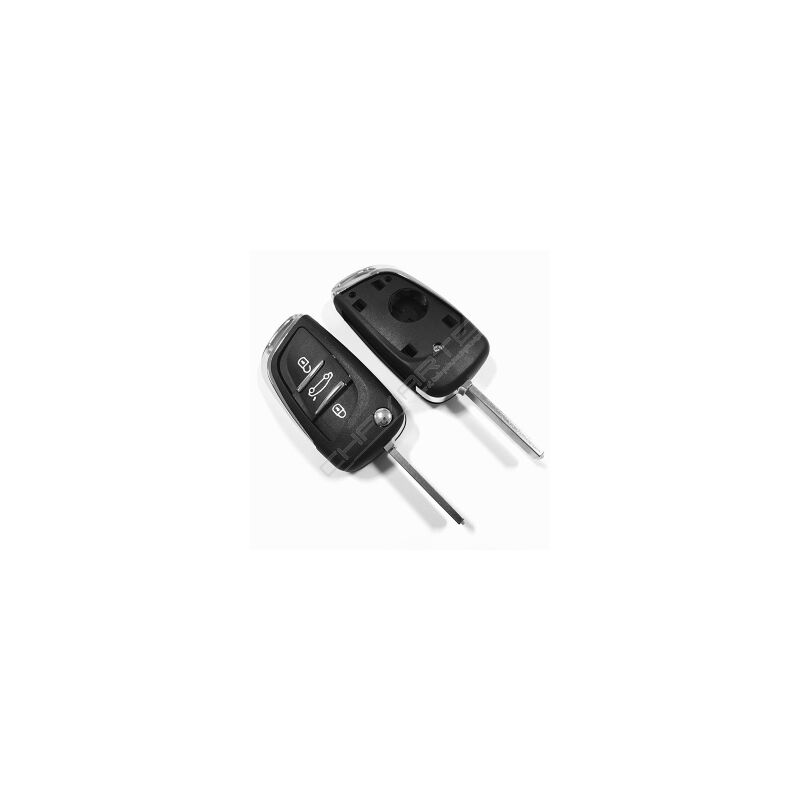 Caixa Para Comando Peugeot Flip 3 Botões (Mala) Modelo Novo