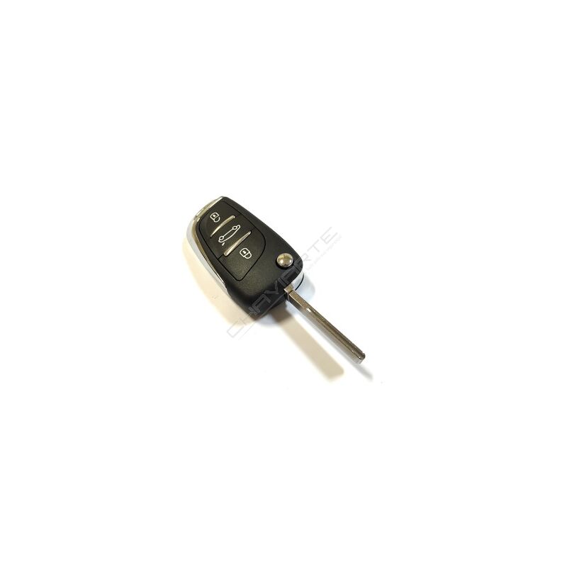 Caixa Para Comando Peugeot Flip 3 Botões (Mala) Modelo Novo