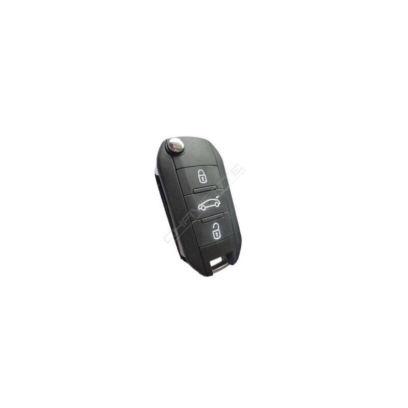 Caixa Para Comando Peugeot Flip 3 Botões (Mala)