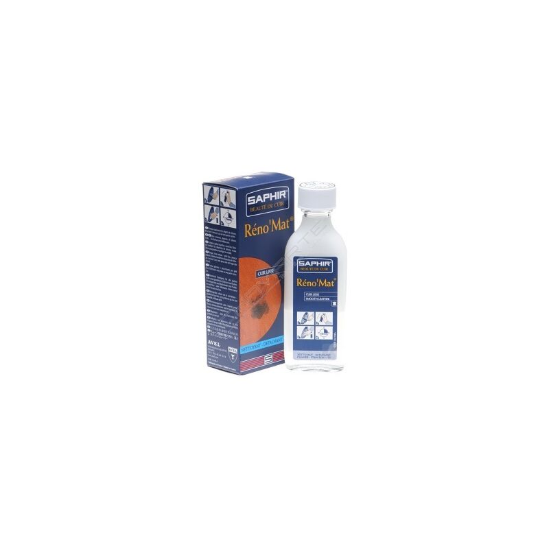 Liquido de Limpeza Saphir Reno Mate 100ML para peles lisas