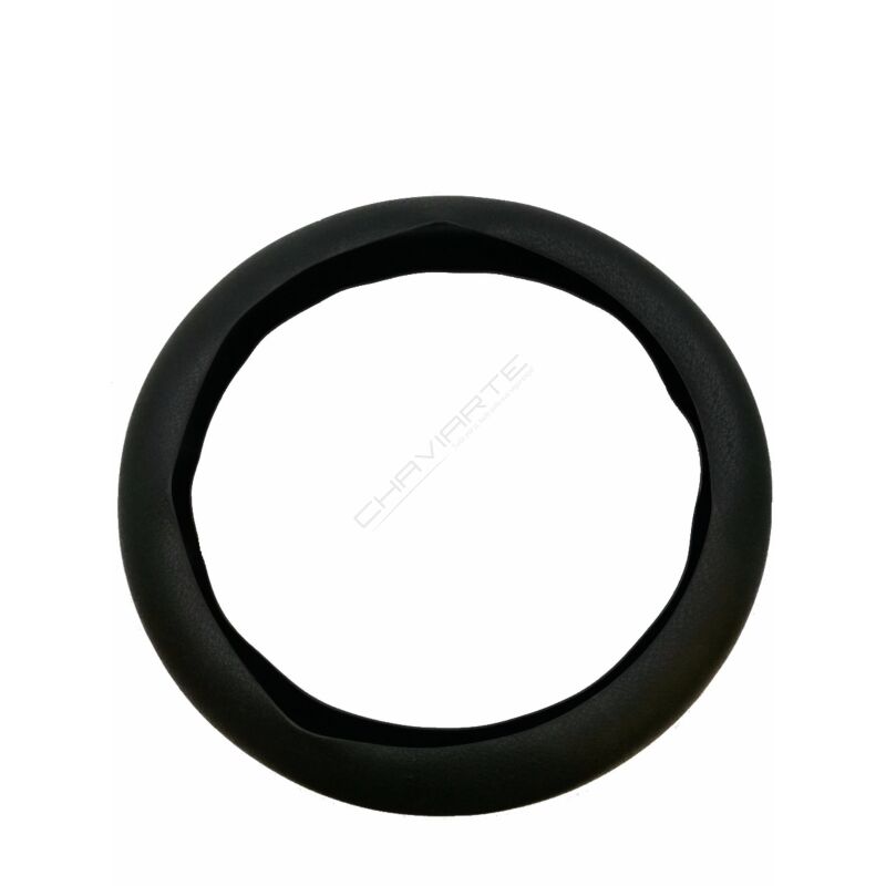 Capa de volante em silicone, negro