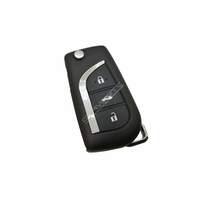 Comando Toyota Auris 3 Botões Flip 8A