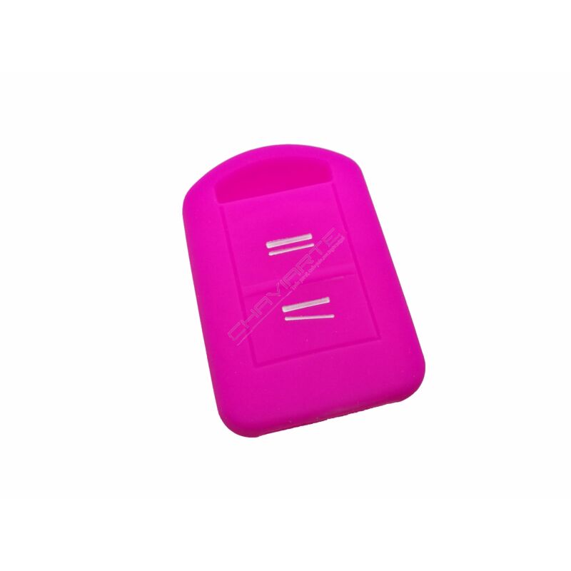 Capa silicone Opel, dois botões, rosa