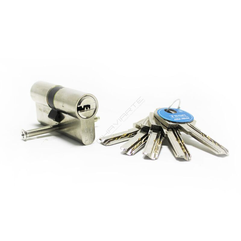 Cilindro Tesa T60 35x65mm niquelado