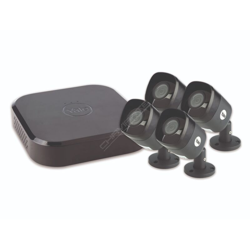 CCTV Yale Smart Homekit de 8 canais, inclui 4 câmaras de vigilância