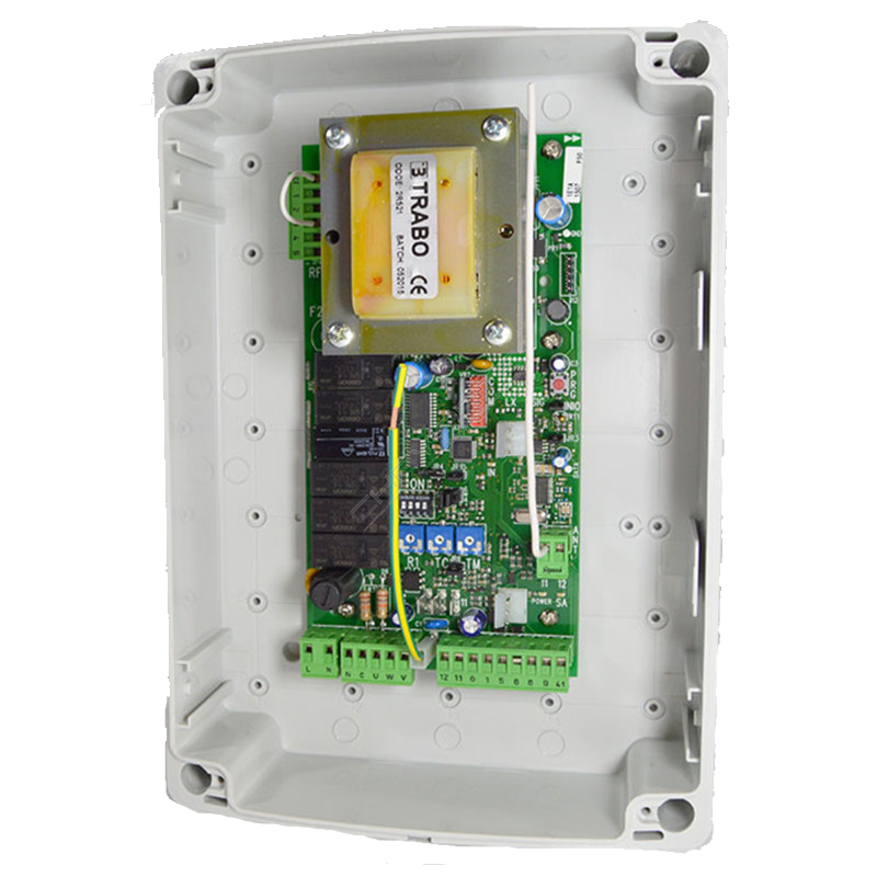 Quadro elétrico Ditec E1A para 1 motor de 230 Vca/5A com rádio 433 mhz
