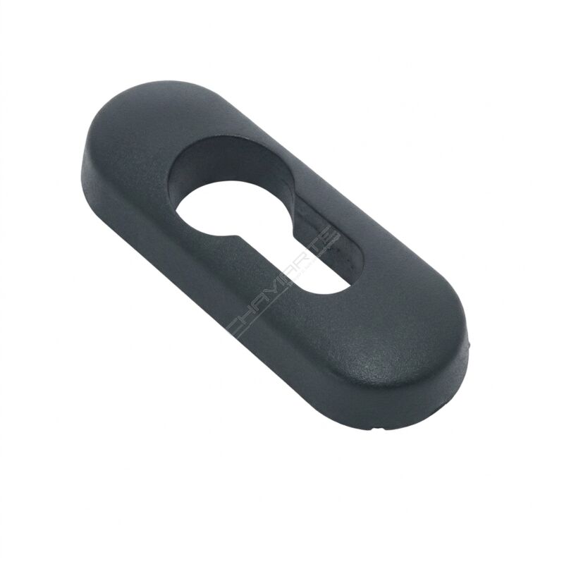 Chaviarte black euro cylinder keyhole escutcheon cover plate - Chaviarte
