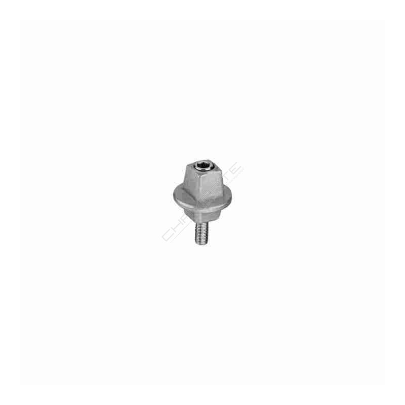 Quadra para mola JNF Quadra JNF 21.001.QS, standard 13x13mm, para mola de pavimento