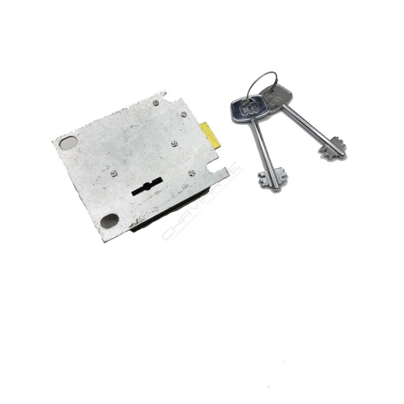 Fechadura de gorges BTV, com 2 chaves (MCM)