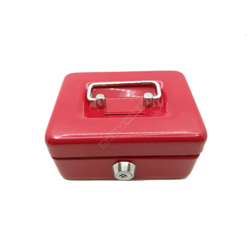Cofre portátil BTV modelo 11 vermelho