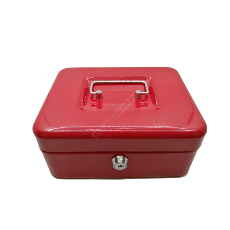 Cofre portátil BTV modelo 12 vermelho