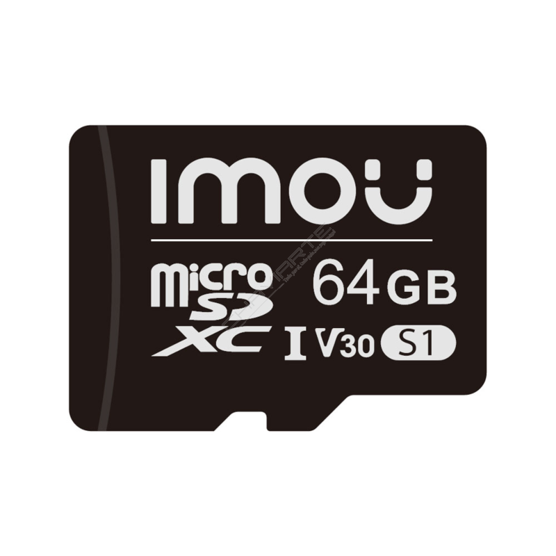 Cart&atilde;o MicroSD 64GB Classe 10 U3 V30 UHS-I Imou