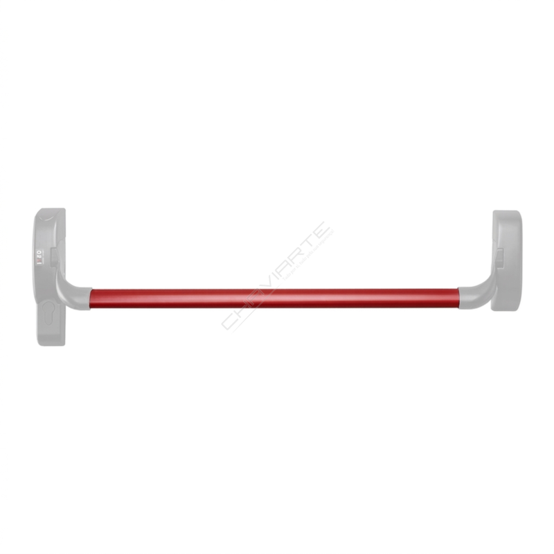 Tubo para barra antipânico 1130mm Vermelho Iseo 945928
