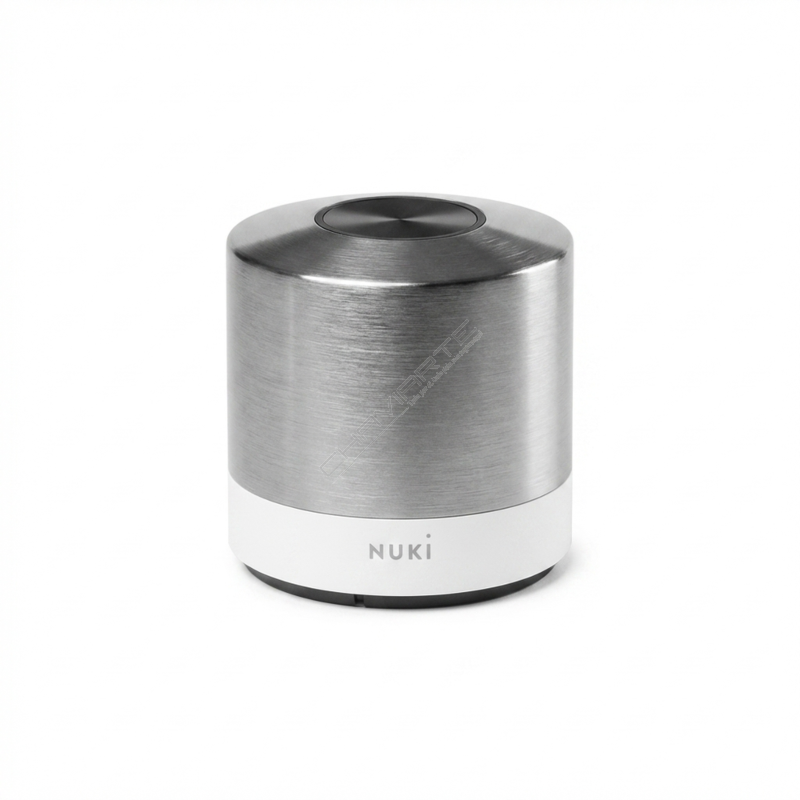 Fechadura inteligente Nuki Smart Lock Ultra com Wi‑Fi e Matter em aço inoxidável