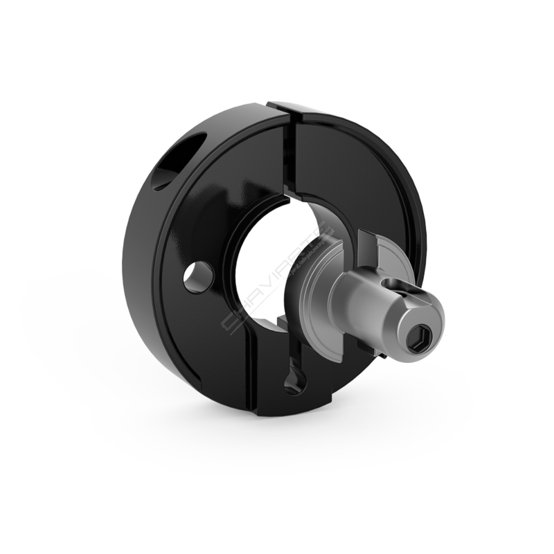 Adaptador Tedee para cilindro Europeu cor preto