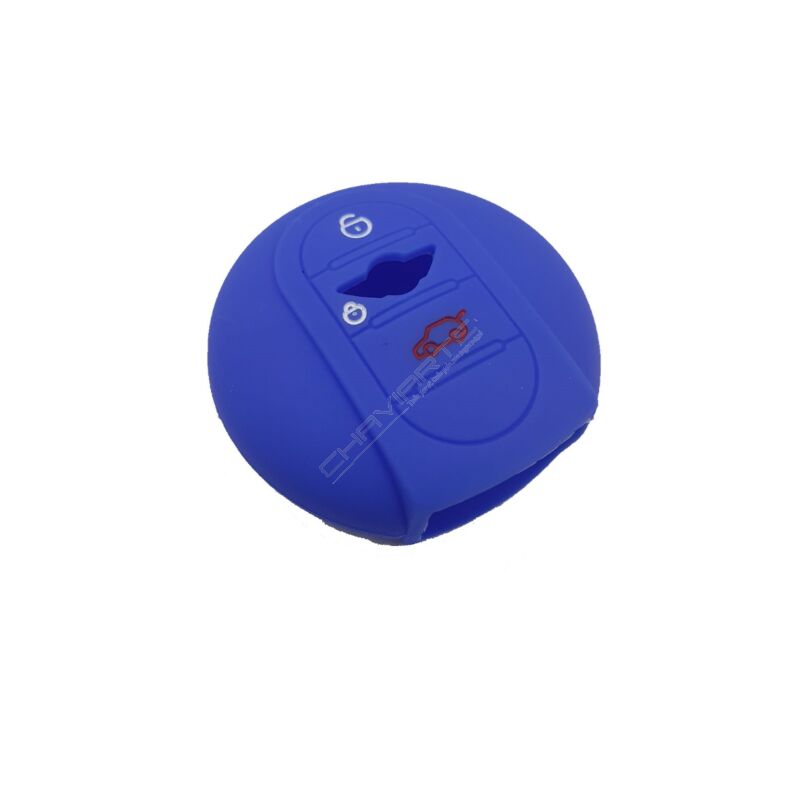 Capa silicone MINI, três botões, Smartkey proximidade, azul