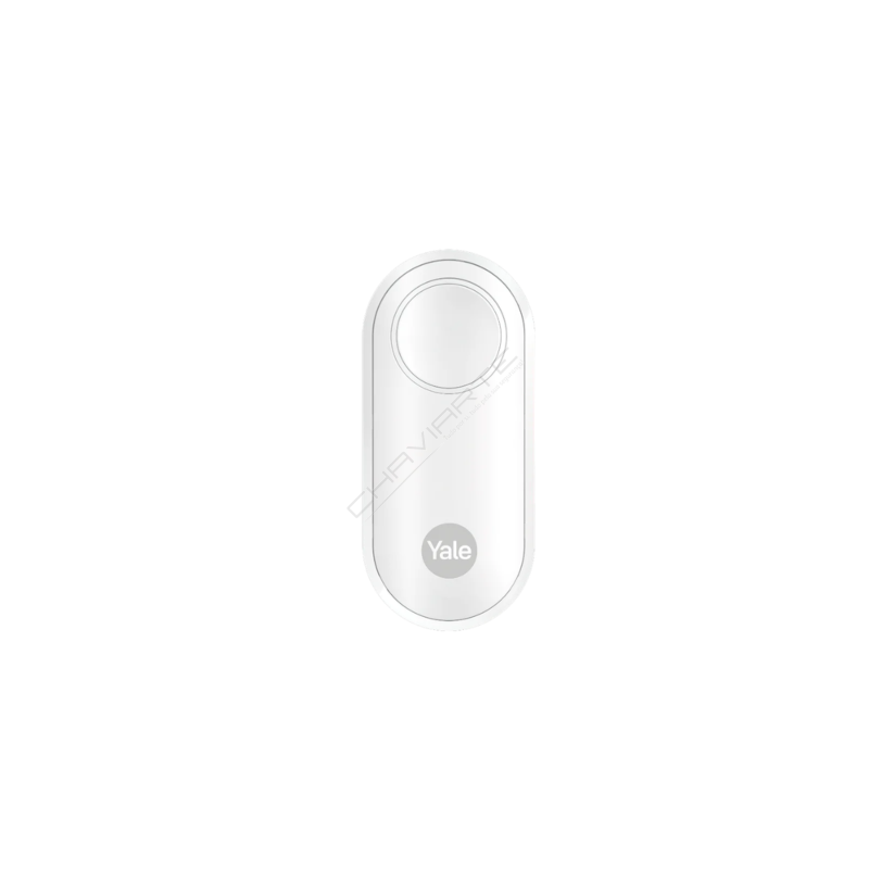 Botão de alarme Yale branco IP55 para pânico ou campainha