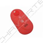 Capa silicone Alfa Romeo, três botões, vermelho