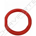 Capa de volante em silicone, vermelho