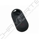 Capa silicone Fiat, flip três botões, negra