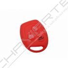 Capa silicone Ford, três botões, vermelho
