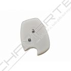 Capa silicone Renault, dois botões, branco