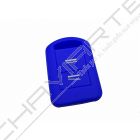 Capa silicone Opel, dois botões, azul