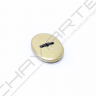 Espelho oval Mottura, para chave de duplo palhetão, bronze