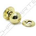 Puxador redondo Tesa 3934, rotativo, dourado