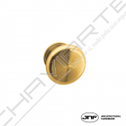Puxador fixo redondo JNF IN.00.099.TG, titanium gold