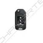 Comando KD 3 Botões Tipo Honda C/Transponder