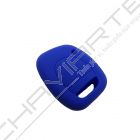 Capa silicone Renault, um botão, azul