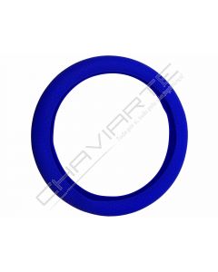 Capa de volante em silicone, azul