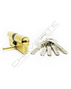 Cilindro Yale YL6 35x35mm latonado