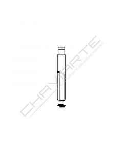 Lamina Flip Para Comando Kd/Xhorse  Hu43