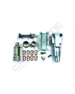 Kit para fecho de porta esquerda Skoda para lâmina HU66