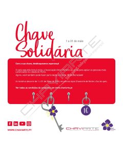 Chave Solidária Amor Perfeito
