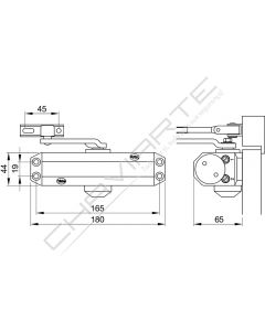 Mola Yale série 3000, branca, 30-3000-0001-00-50-11