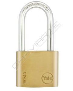 Aloquete Yale Essencial 40mm latão arco longo