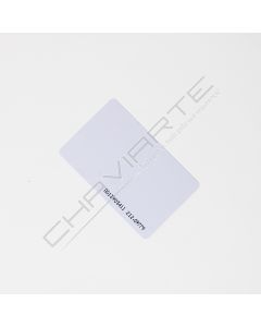 Cartão neutro de proximidade RFID 125KHZ